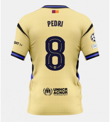 Barcelona Pedri Gonzalez #8 Udebanetrøje 2025-26 Kortærmet